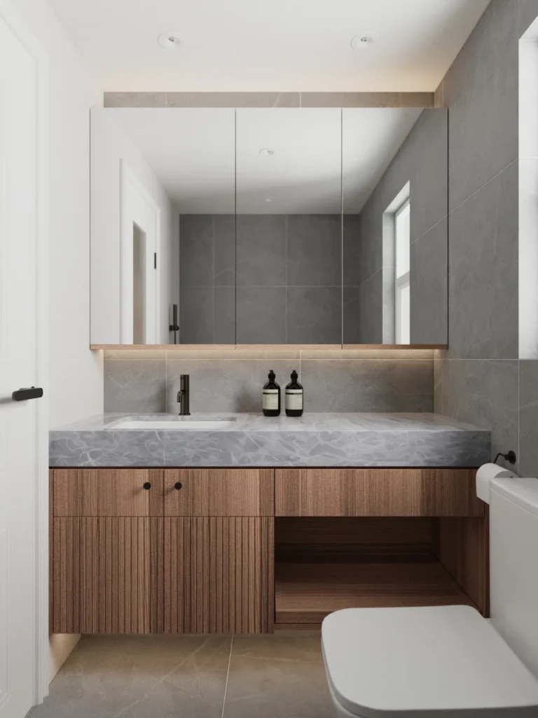 bathroom with minimalist style