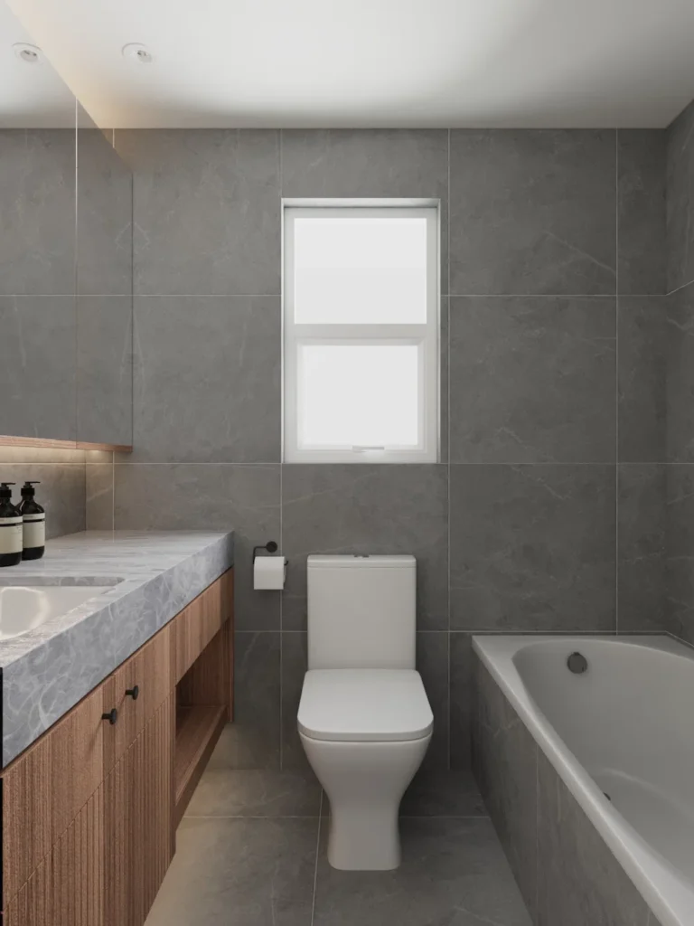 bathroom with minimalist style